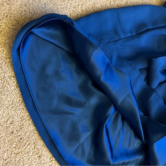 Express Cobalt Blue Strapless Mini Dress - Picture 5 of 5